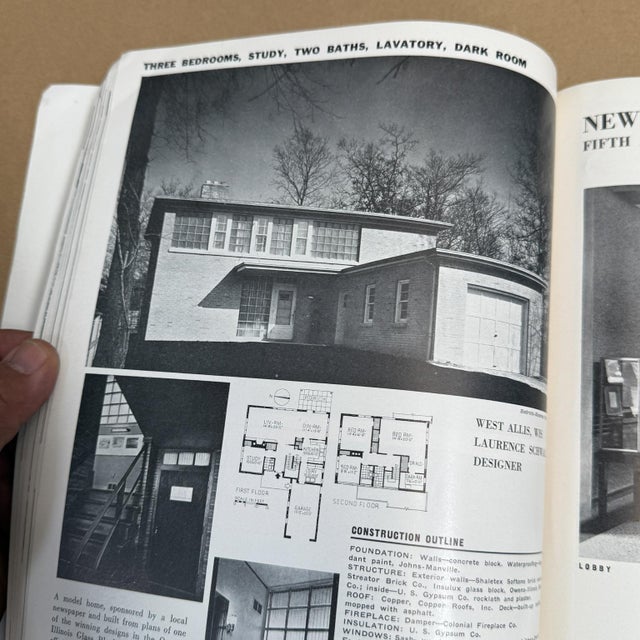 Paper The Architectural Forum August 1941 Magazine Time Inc For Sale - Image 7 of 9