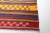 Turkish Kilim With Bright Tone of Color - Cicim Kilim With Stripe Design For Sale - Image 12 of 12