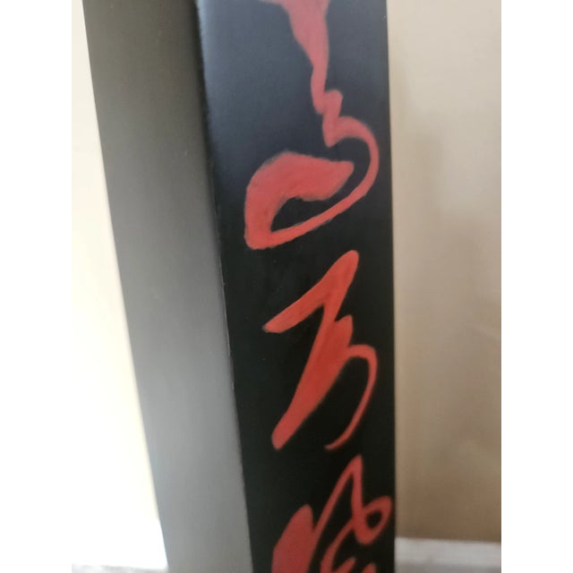 Contemporary Chinoiserie Asian Obelisks - a Pair For Sale - Image 3 of 10