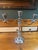 An exceptional and rare pair of vintage triple-light candelabras by the renowned Gorham Silver Co. in the highly sought-...