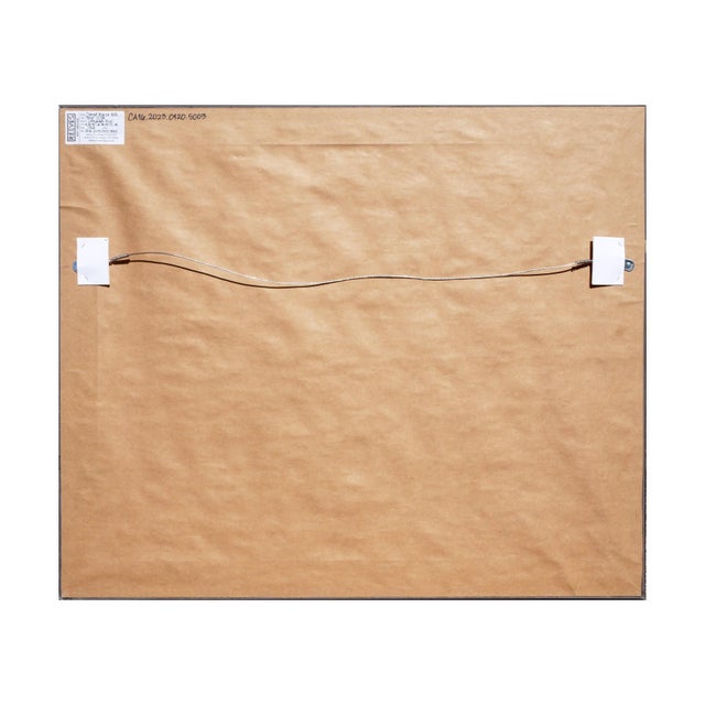 Contemporary Conrad Marca-Relli "Ibiza" Brown and Neutral-Toned Abstract Minimalist News Print Collage Ed. 12/35, 1968 For Sale - Image 3 of 11