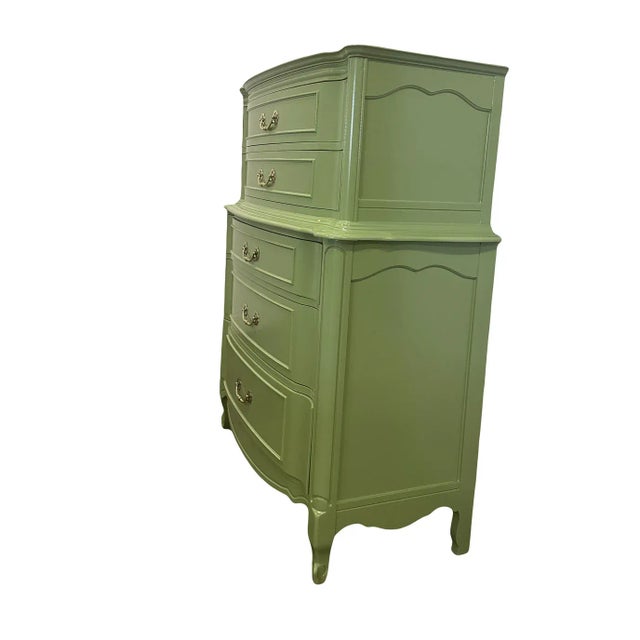 *This piece is ready for immediate delivery *Professionally lacquered in a high gloss finish *Yeabridge Green by F&B...