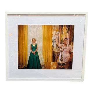 Circa 2007 Larry Sultan "San Francisco Society" Series of Dede Wilsey Photograph, Professionally Framed With Matte For Sale