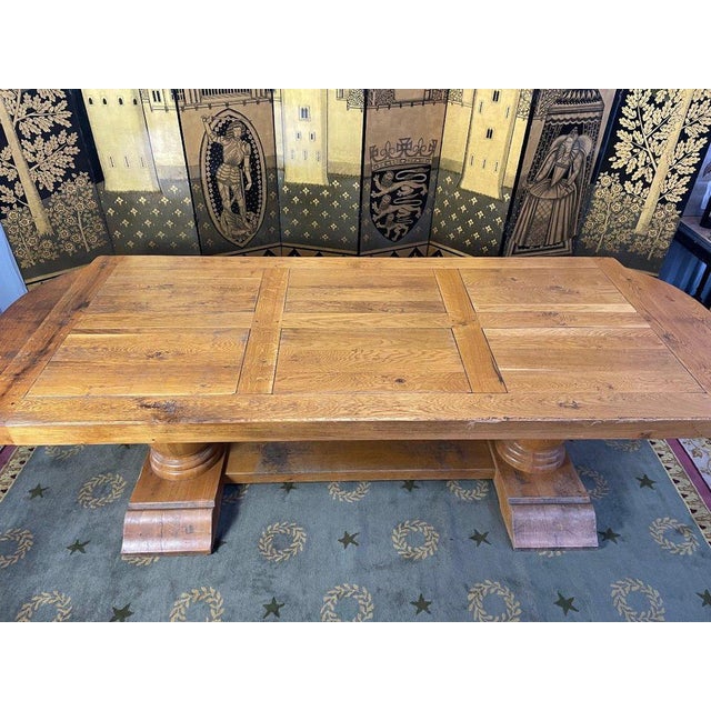 Period: 20th century Style: Renaissance, Louis 13th Condition: Excellent condition Material: Solid wood Length: 250Width:...