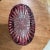 Vintag Crystal Cranberry Cut to Clear Vase For Sale In Chicago - Image 6 of 13