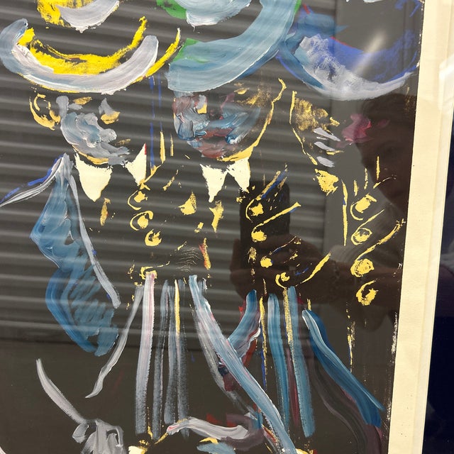 Late 20th Century Late 20th Century Andrew Turner Signed Colored Serigraph “Bass Times Three” 4 of 100 Limited Edition For Sale - Image 5 of 7