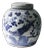 Chinese Blue and White Porcelain Bird Ginger Jar For Sale