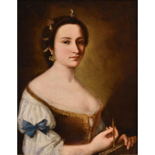 Anton Raphael Mengs (Aussig, 1728 - Rome, 1779) Workshop Portrait of a Young Girl with a Book Oil on canvas 64 x 49 cm -...