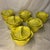 1970s Rare Vintage Secla Soup Bowls With Lids Yellow Cabbage Leaf For Sale - Image 5 of 11