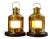 Solid Brass Port and Starboard Lanterns For Sale