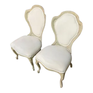 White John Henry Belter Chairs