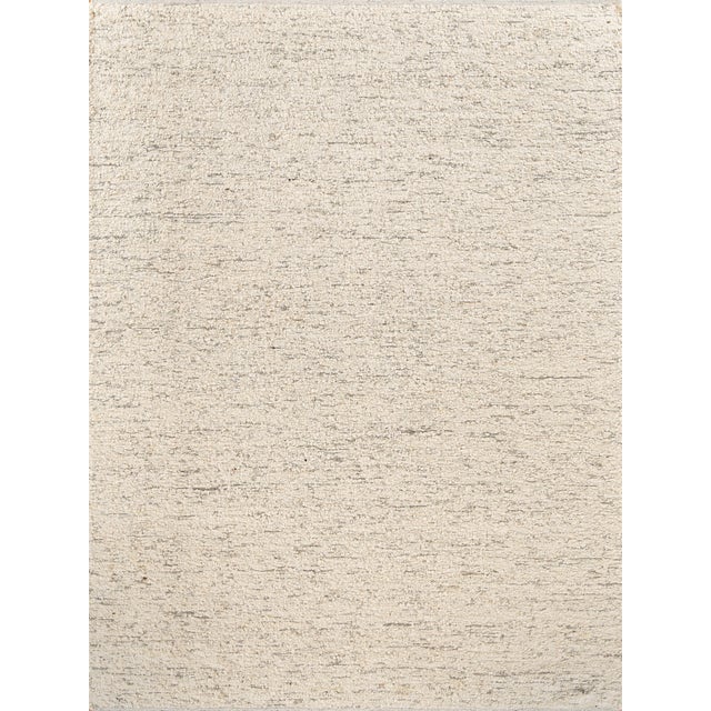 Exquisite Rugs Tocayo Handmade New Zealand Wool Gray Rug-9'X12' For Sale