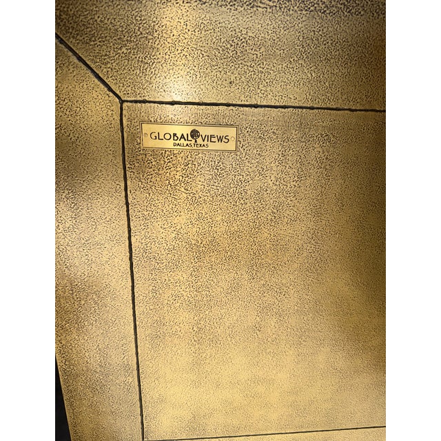 Black 2020s Global Views Inlay Chest/ Bar For Sale - Image 8 of 8