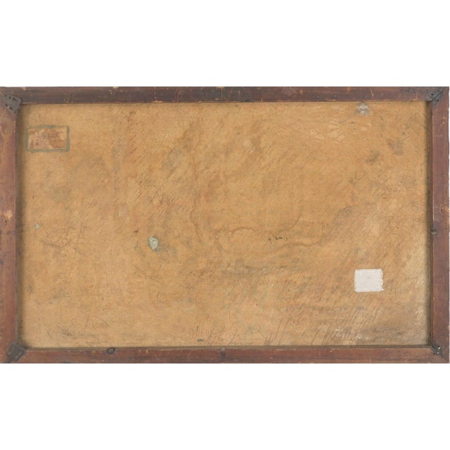 Textile Large Scale 19th Century American Impressionism Garden and Lighthouse Landscape For Sale - Image 7 of 8