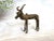 African Bronze Antelope Sculpture For Sale - Image 11 of 13