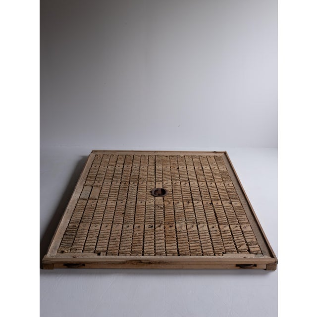 Japanese Antique Huge Door " Wall Decoration " 1860s-1900s / Wabi Sabi" For Sale - Image 11 of 11