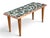 Mid-Century Modern Brecciated Marble Coffee Table With Copper Flat Moulding Frame For Sale - Image 14 of 17