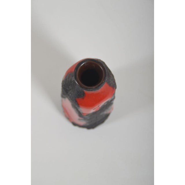Fat Lava Vase from Marei Keramik, West Germany, 1970s For Sale - Image 6 of 8