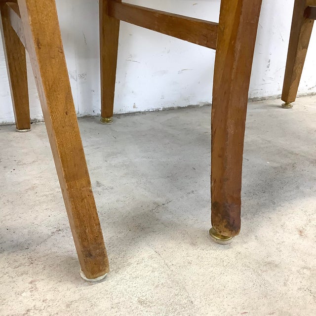 1960s Young Manufacturing Attributed Walnut Dining Chairs - Set of 6 For Sale - Image 11 of 18