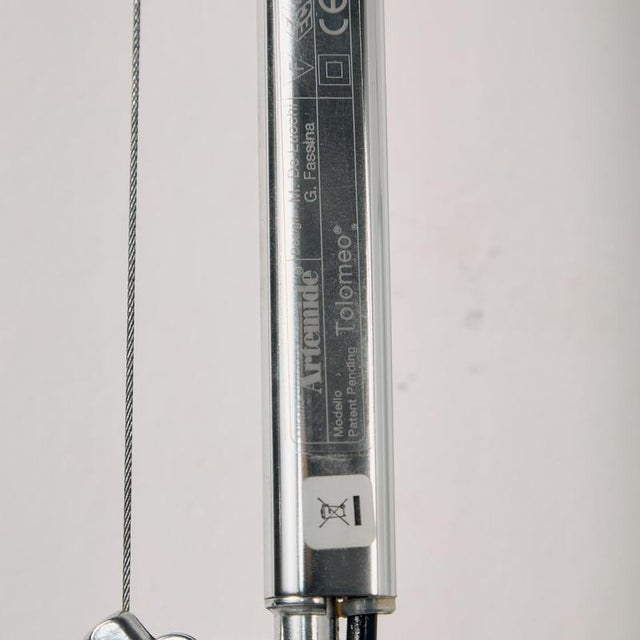 Black Tolomeo Mega Wall Lamp by Michele De Lucchi & Giancarlo Fassina for Artemide For Sale - Image 8 of 13