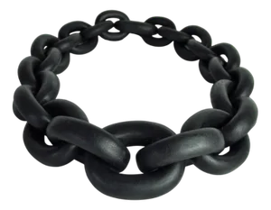 Large Danish Black Acacia Necklace, 2000s