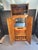 Mid-Century Modern 1970s Drexel Heritage Consensus Pecan Illuminated Bar Cabinet For Sale - Image 3 of 12