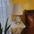 Pair of Jonathan Y Holly Marbleized Ceramic Table Lamps in Blue & White For Sale - Image 13 of 18