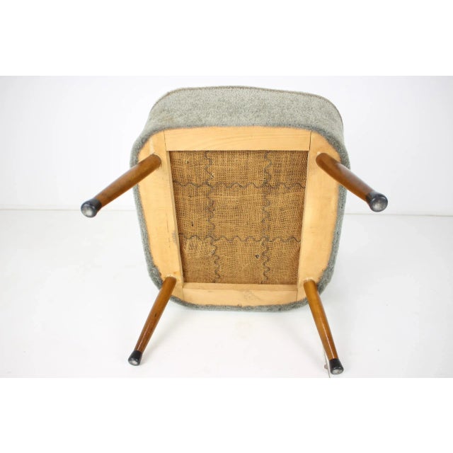 Green Mid-Century Chair, 1960s For Sale - Image 8 of 10