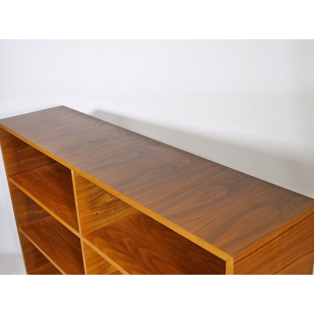 Black Mid-Century Modern Bookcase in Teak, 1960s For Sale - Image 8 of 10
