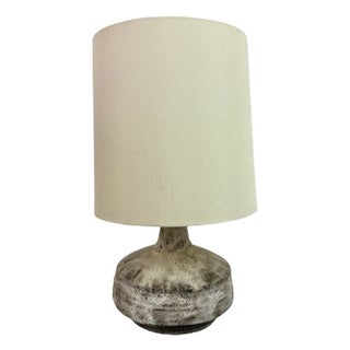 Mid-Century Ceramic Table Lamp in Speckled Finish, 1960s For Sale