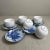 Blue Japanese Arita Porcelain Tea Set, 1980s, Set of 10 For Sale - Image 8 of 12