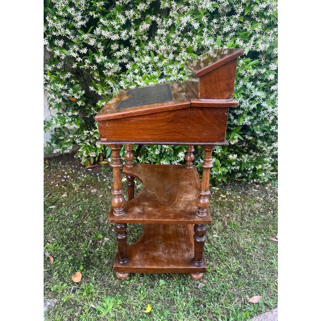 Italian Late 19th Century Italian Marquetry Davenport Desk For Sale - Image 3 of 8