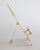 Antique Art Nouveau Brass Table Easel For Sale - Image 4 of 9