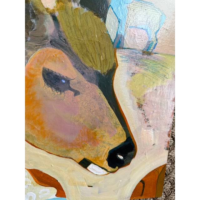 2020s “A Good Neighbor” Black Tailed Deer Yellowstone by LWren Walraven For Sale - Image 5 of 10