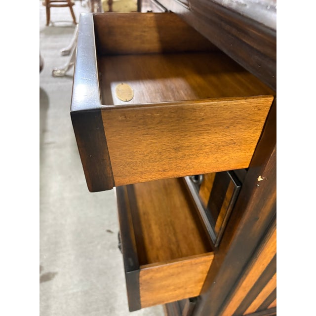 Atelier De La Madeleine French Inspired Two Over Three Chest of Drawers, 20th Century For Sale In Savannah - Image 6 of 10