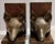 1970s Pair of 1970s Sarreid Ltd. Fox Head Bookends For Sale - Image 5 of 7