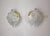 Glass Italian Leaf Sconces in Frosted Glass from Murano Mazzega, 1970, Set of 2 For Sale - Image 7 of 7