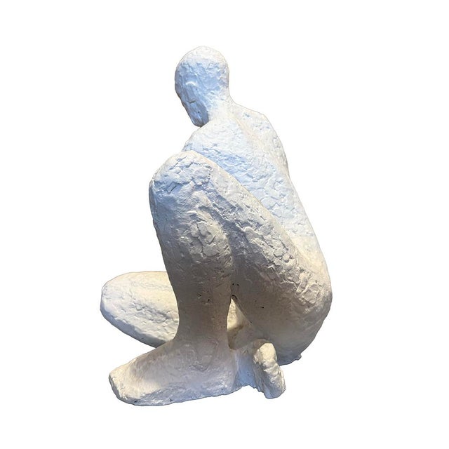 1970s 1970s Figural Male Ceramic Sculpture For Sale - Image 5 of 8