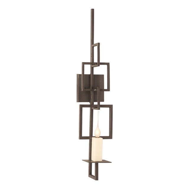 Ellis Square Sconce by Lowcountry Originals For Sale