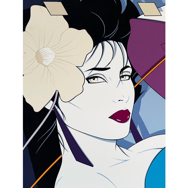 Vintage Patrick Nagel High Quality Serigraph Print