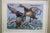 Brown 1980s Ducks Unlimited Indiana Migratory Wildlife Waterfowl Ducks Signed Stamps 18" For Sale - Image 8 of 12