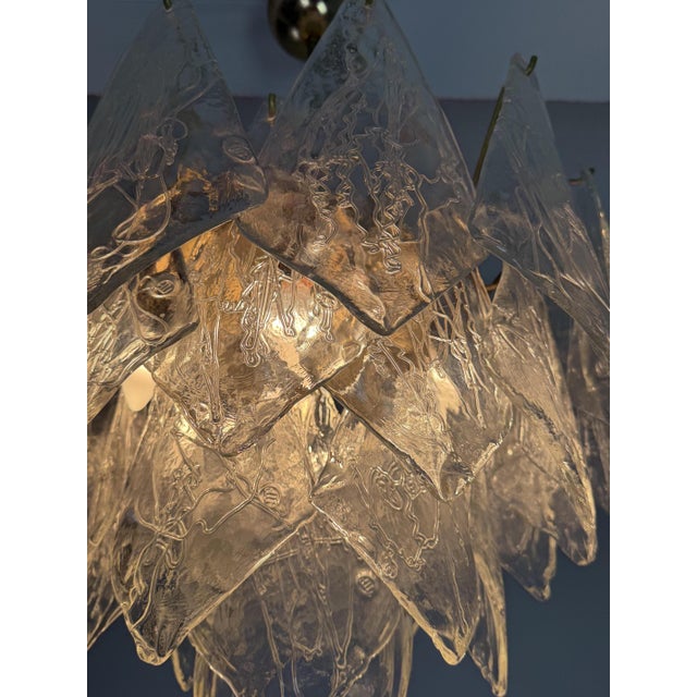 Vintage Seven-Light Murano Glass Pendant Light from La Murrina, 1970s For Sale - Image 10 of 16