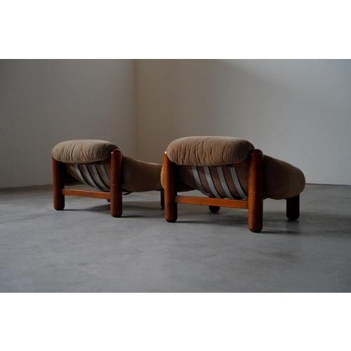 Lounge Chairs from Gruppo Dam, Italy, 1970s, Set of 2 For Sale - Image 6 of 12