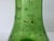 Vintage Bohemian Green Glass Hand-Enameled Floral Vase, 12” For Sale - Image 12 of 12