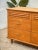 Mid 20th Century Walnut 6 Drawer Dresser With Louvered Drawers For Sale - Image 5 of 12