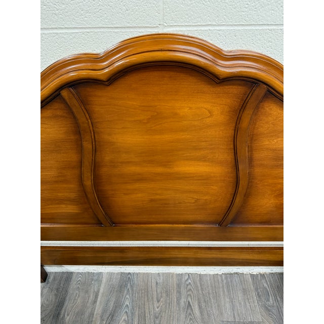 Vintage Full Size White Furniture Company French Provincial Bed For Sale In Kansas City - Image 6 of 18