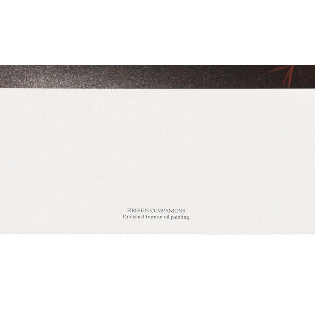 Paper Paul Calle "Fireside Companions" Signed Limited Edition Print, 1995 For Sale - Image 7 of 12