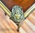 Antique French Bronze & Inlaid Mahogany Flip Top Game Table Desk For Sale - Image 9 of 18