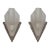 French Art Deco Wall Sconces by Jean Gauthier & A. Bloch 1920s France - A Pair For Sale