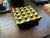 Contemporary Black and Gold Sculptural Cigar Ashtray with Brass-Tone Finish For Sale - Image 3 of 13
